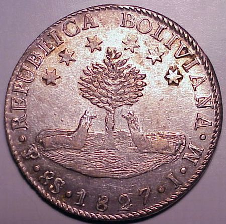 Bolivia,-8-Soles-1832