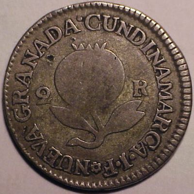 1816-Cundinamarca-Colombia-2-Reales