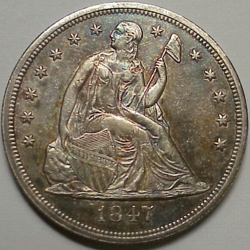 Raw-1847-Seated-Liberty-Dollar