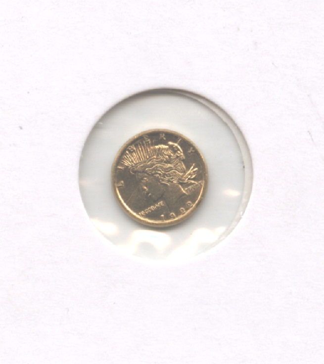 1-Dollar-Dime?-|-Peace-Dollar-Miniature-Replica