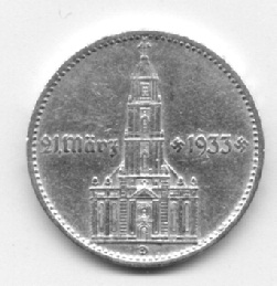 2-Reichsmark-1934A,-1934-D,-1934f-III-Reich-Germany