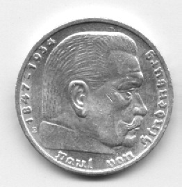 5-Reichsmark-1936e,-1937A,-1937e,-1938-D-2x-1938e,-1938f
