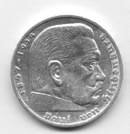 5-Reichsmark-1936e,-1937A,-1937e,-1938-D-2x-1938e,-1938f