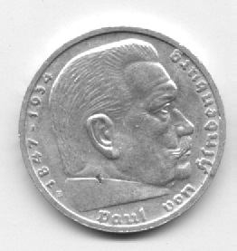 5-Reichsmark-1936e,-1937A,-1937e,-1938-D-2x-1938e,-1938f