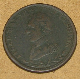 Half-Penny-Token-Field-Marshal-Wellington