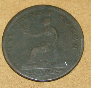 Half-Penny-Token-Field-Marshal-Wellington
