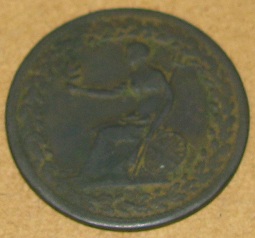 Half-Penny-Token-With-Eagle