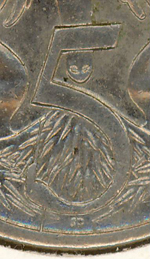 5-Cent-Die-Cracks