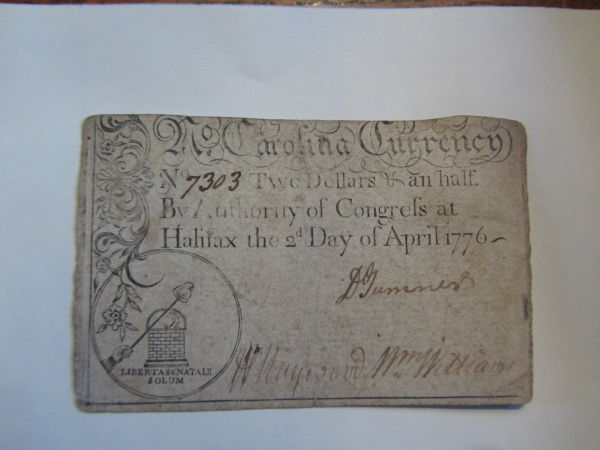 1776:-NC-2-1/2-Dollar,-4-Dollar,-5-Dollar,-And-Counterfeit-8