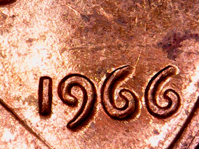 I-Found-1966-Penny-With-Possibly-Die-Clash?