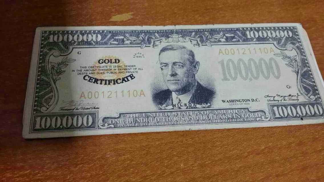 Gold-Certificate?