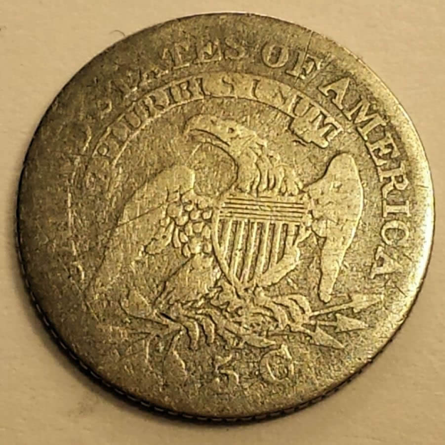 1829-Bust-1/2-Dime