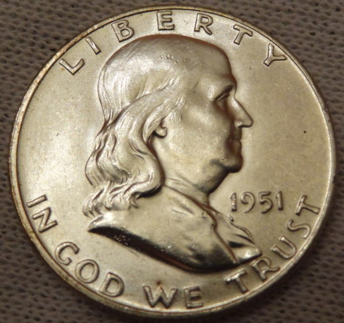 1951-D-Franklin-Half