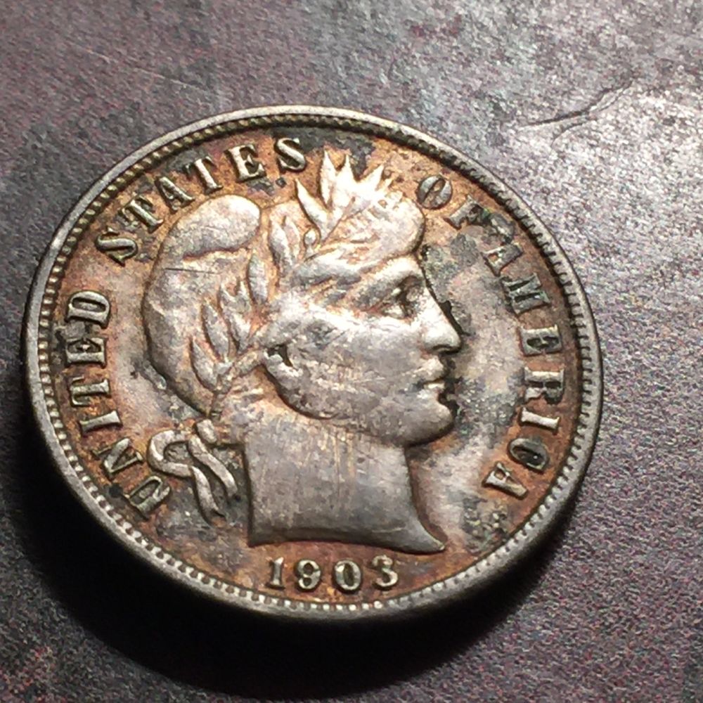 1903-Barber-Dime-With-Indian-Back