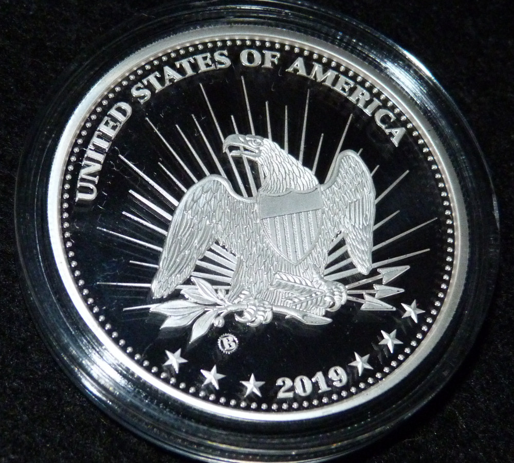 Bradford-Mint-Promontory-Point-Golden-Spike-Anniversary-Coin---Train-Rail