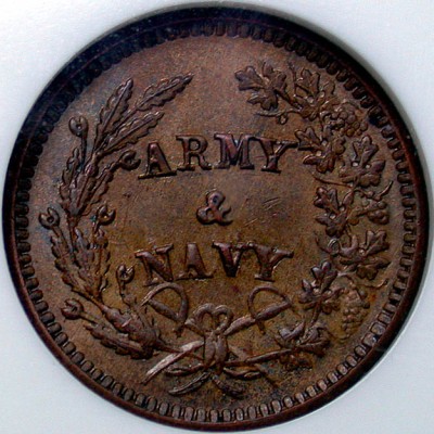 Civil-War-Token-Man-With-Flag-And-Sword