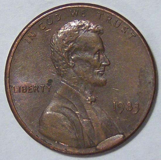 1983-Cent-Found-In-Change-Today