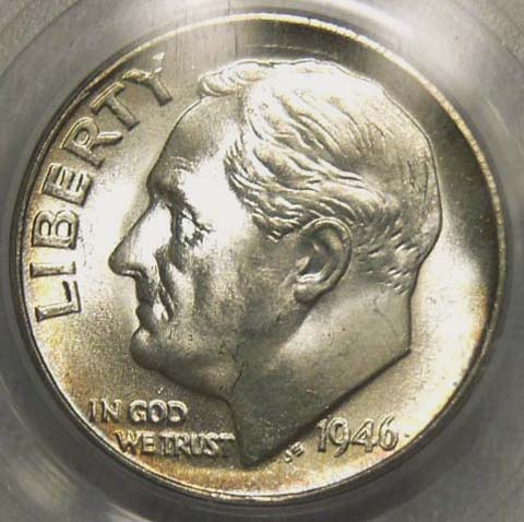 NGC-MS-68*ft-1946-S-Dime-Vs.-PCGS-MS-66-FB-Dime-Vs.-1963-Dime