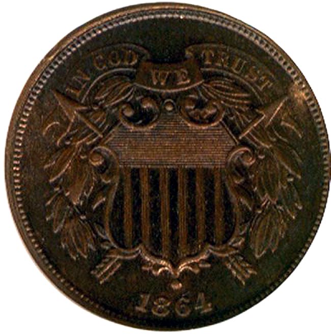 1864-2-Cent