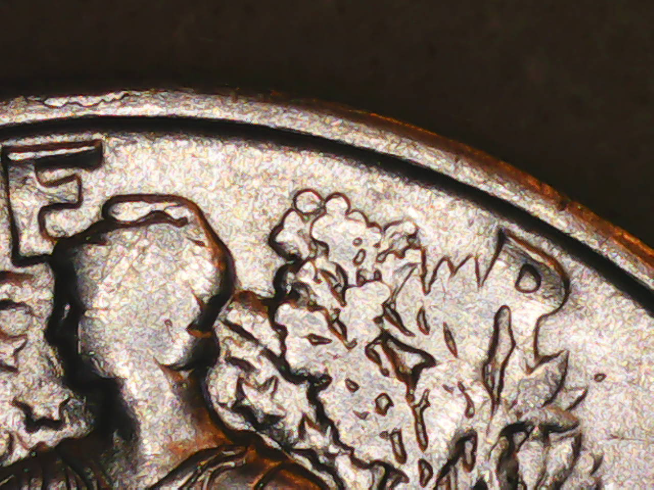 1936-D-Walking-Liberty-With-Smashed-Face,-Oak-And-Laurels