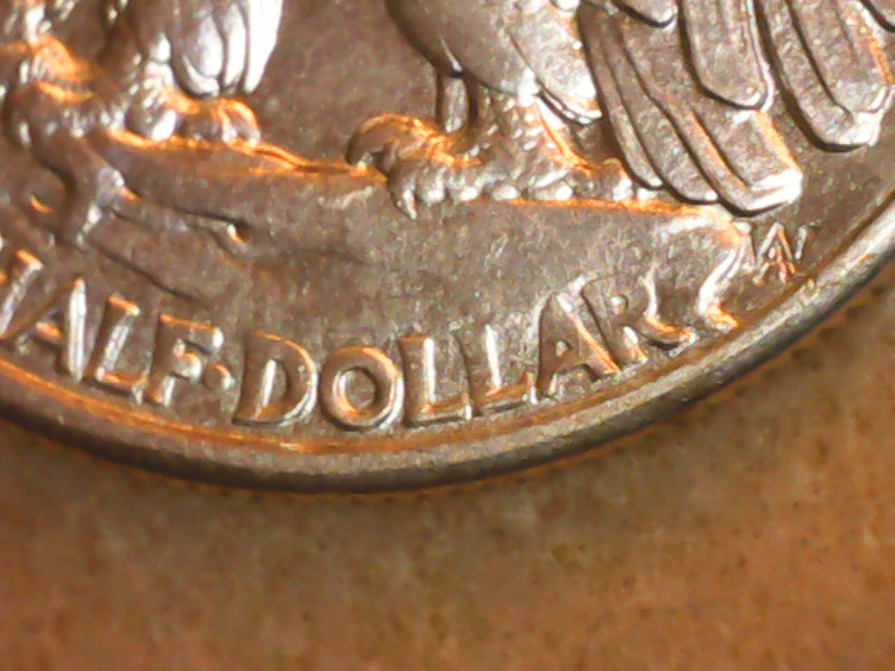 1936-D-Walking-Liberty-With-Smashed-Face,-Oak-And-Laurels