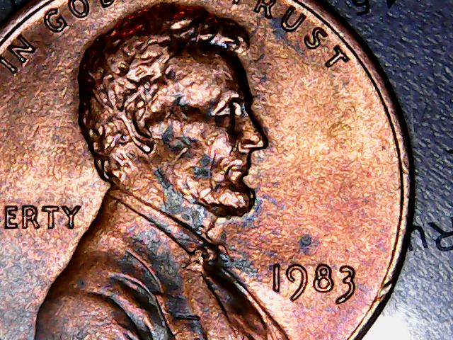 1983-Lincoln-Cent-Error?