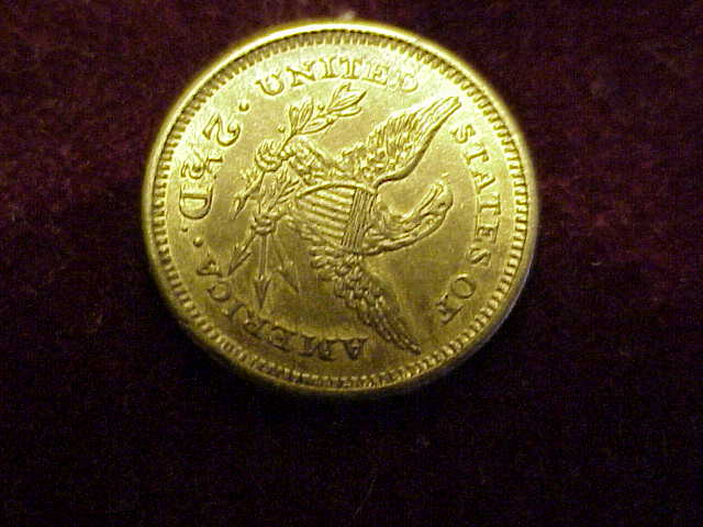 1858-Quarter-Eagle,-Gold