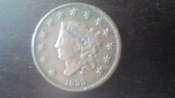 1833-One-Cent
