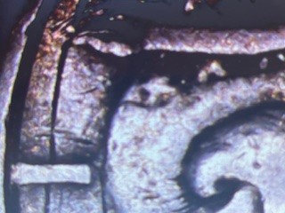 1942-No-Mint-Mark-Half-Dollar---Looks-To-Be-Struck-On-Damaged-Planchet.