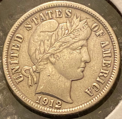 1912-Barber-Dime,-Grade-?