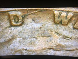 1956-One-Cent--Die-Chip--W/--Die-Crack
