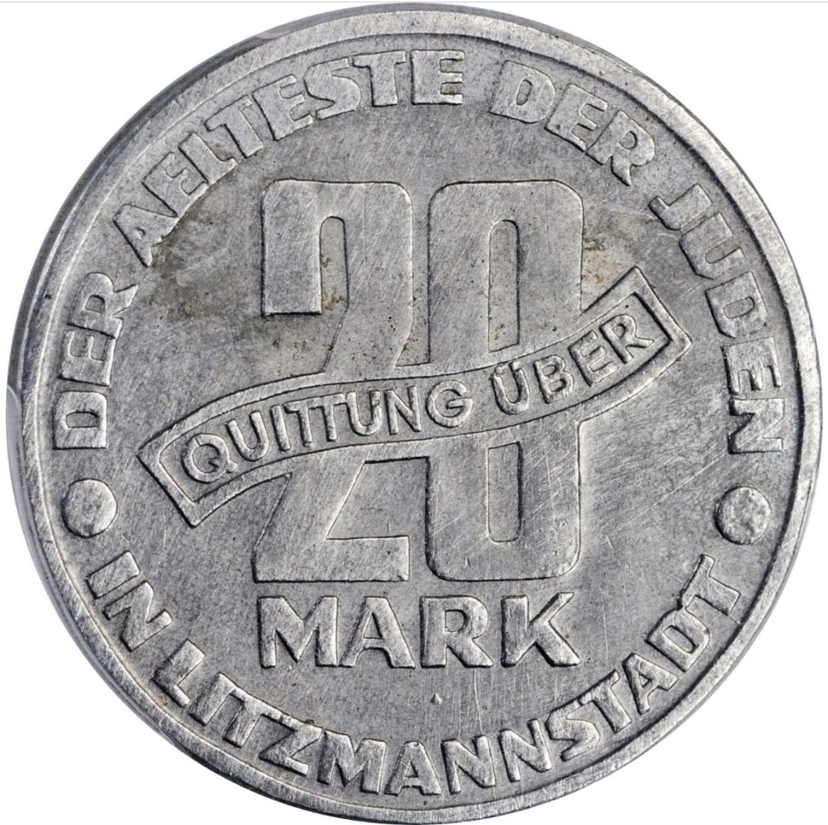 Authentic-20-Mark-Lodz-Ghetto-Coin?