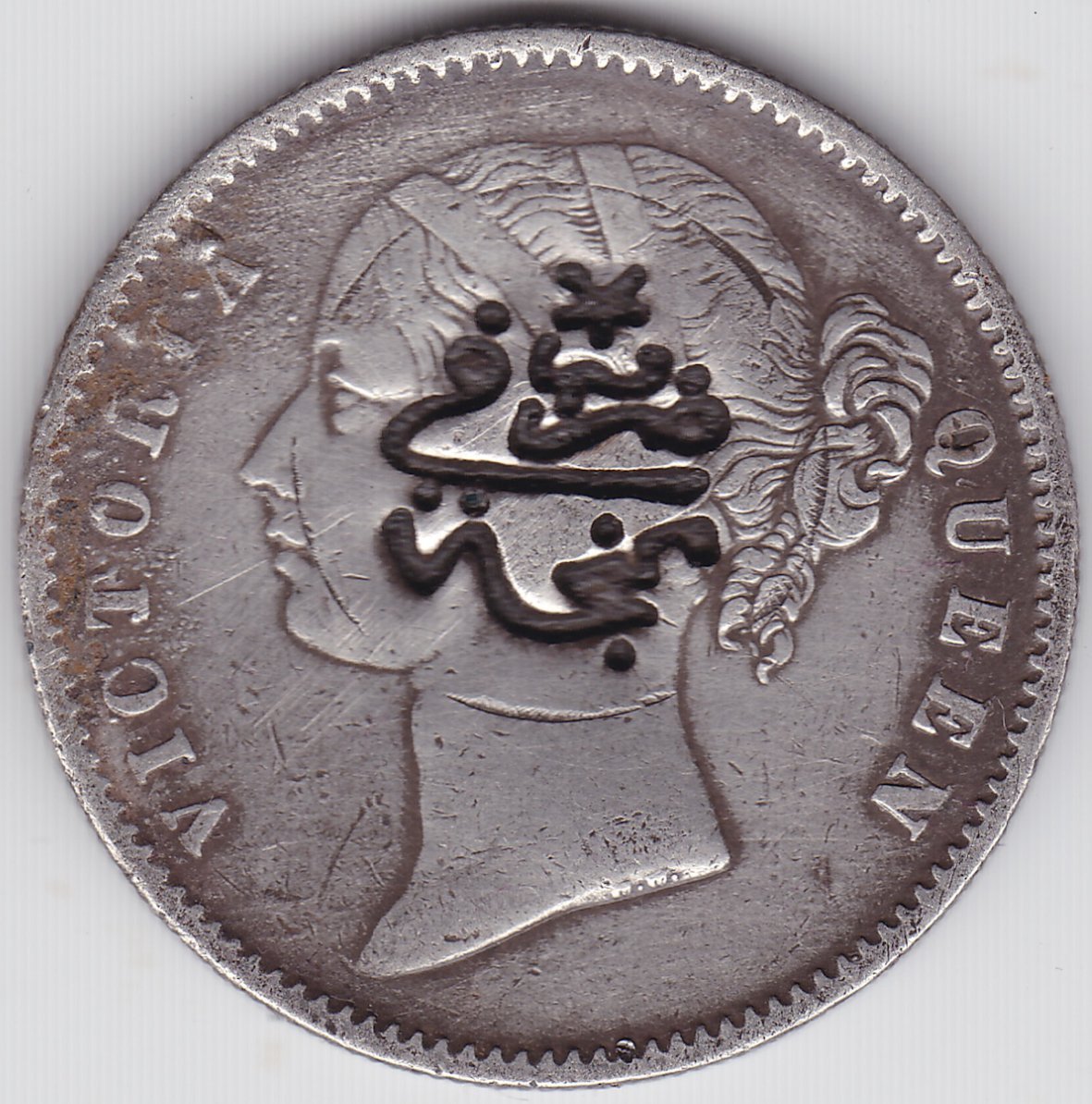 British-Indian-Rupees-With-Regional-Counterstamps,-Are-These-Authentic?