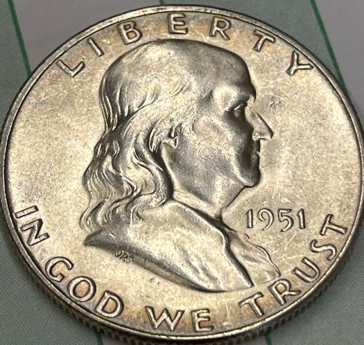 1951-S-Franklin-Half-Dollar