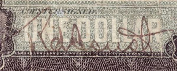 1917-Canadian-$1-Note