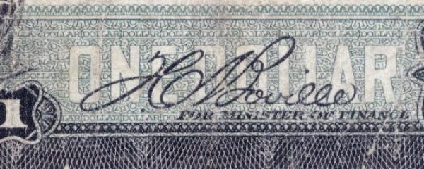 1917-Canadian-$1-Note