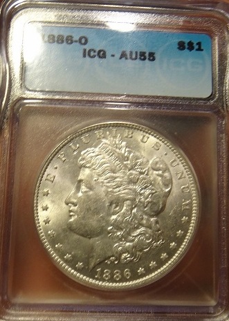 1886-O-Morgan-Silver-Dollar-;-Looks-Like-Maybe-Weak-Strike?