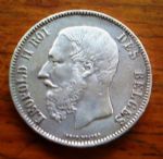 1873-Belgium-Leopold-II