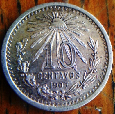Mexico-1907-Dime