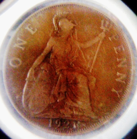1921-George-V-Copper-Penny