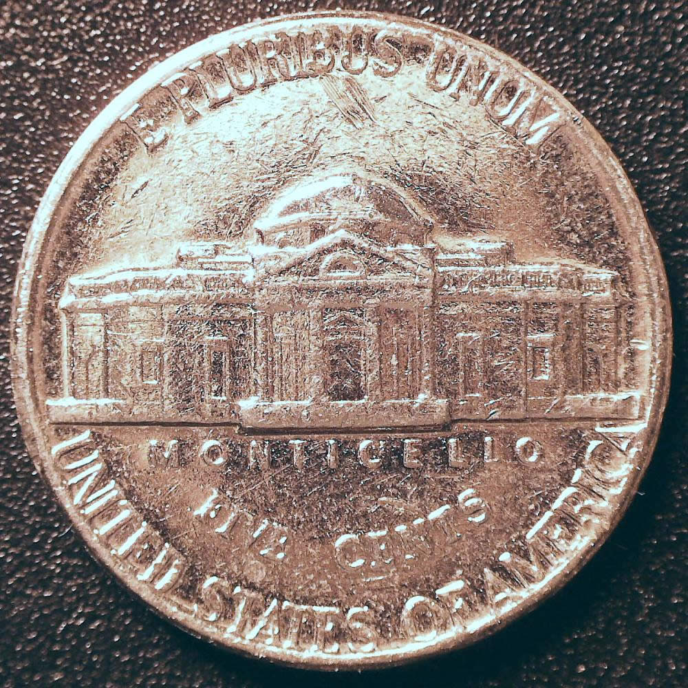 1971-Jefferson-Nickel,-PMD-But-Also-Struck-Through,-Or-What?
