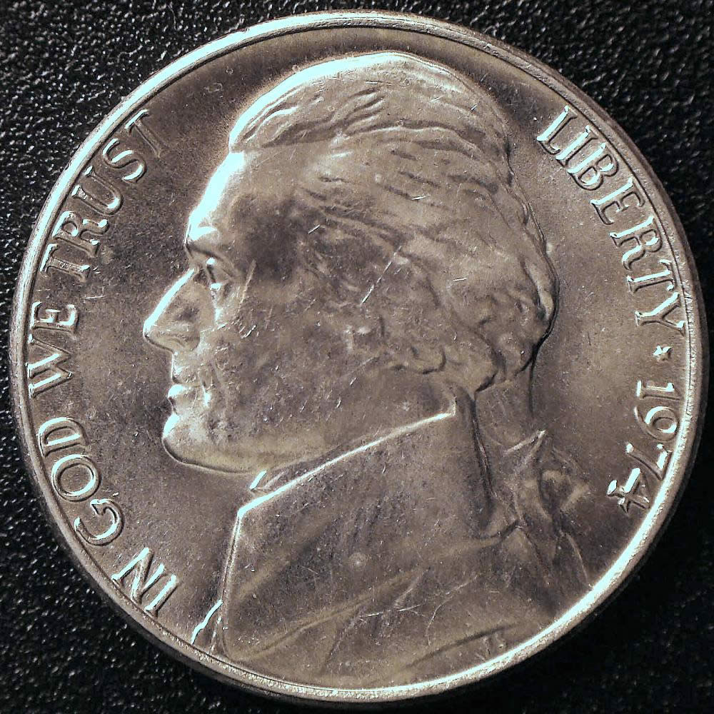 1974-Jefferson-Nickel-For-Grading