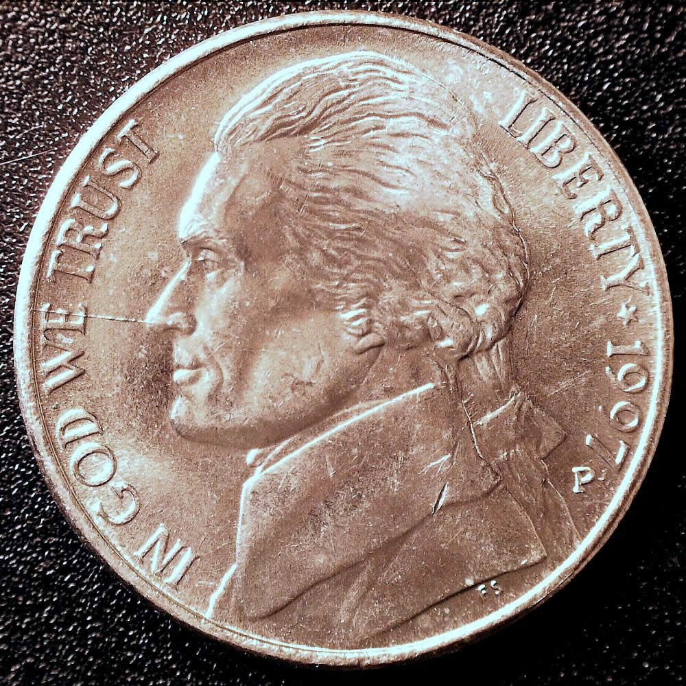 1997-Jefferson-Nickel-Die-Crack