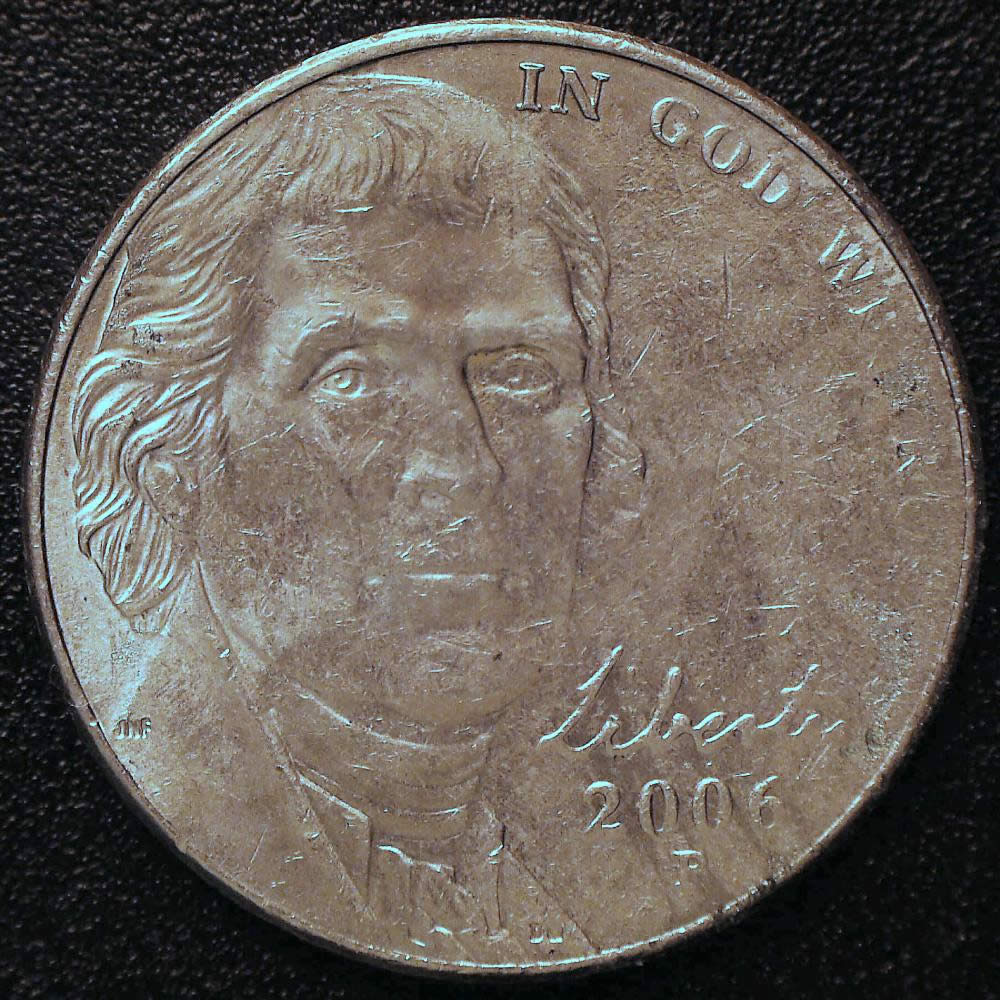 2006-Jefferson-Nickel-In-God-We-?-Struck-Through