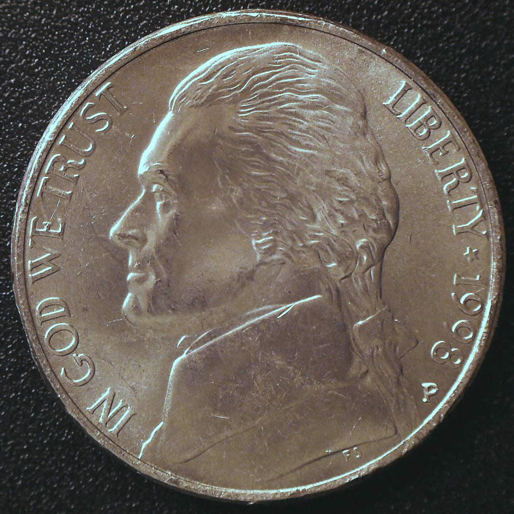 1998-Jefferson-Nickel-For-Grading
