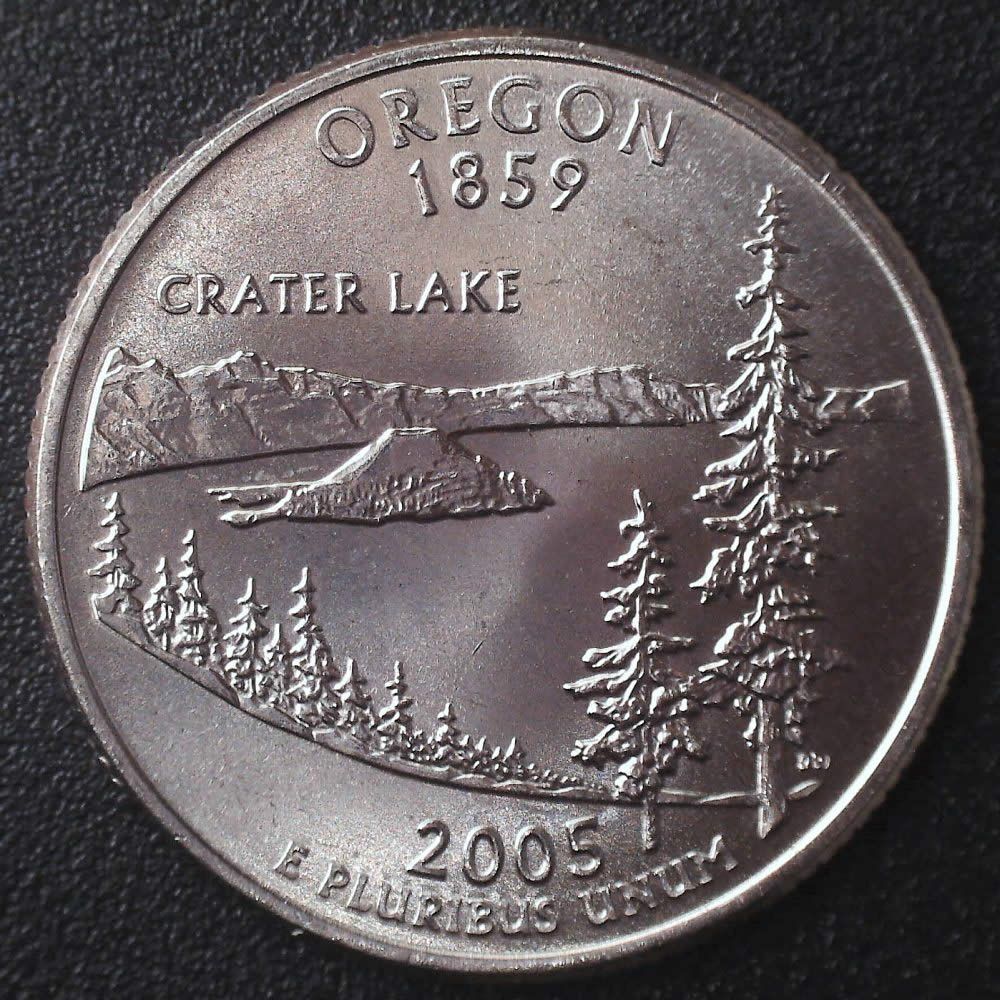 2005-D-Oregon-State-Quarter-For-Grading