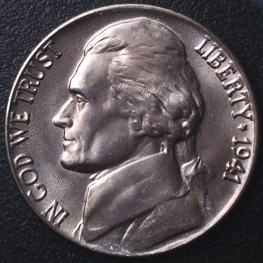1941-Jefferson-Nickel-For-Grading
