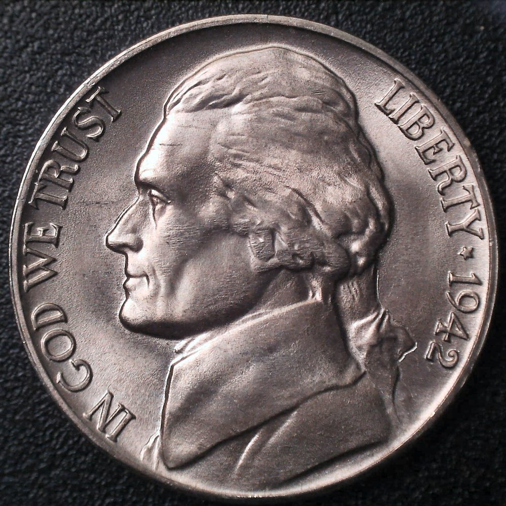 1942-D-Jefferson-Nickel-For-Grading