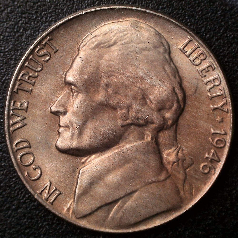 1946-D-Jefferson-Nickel-For-Grading