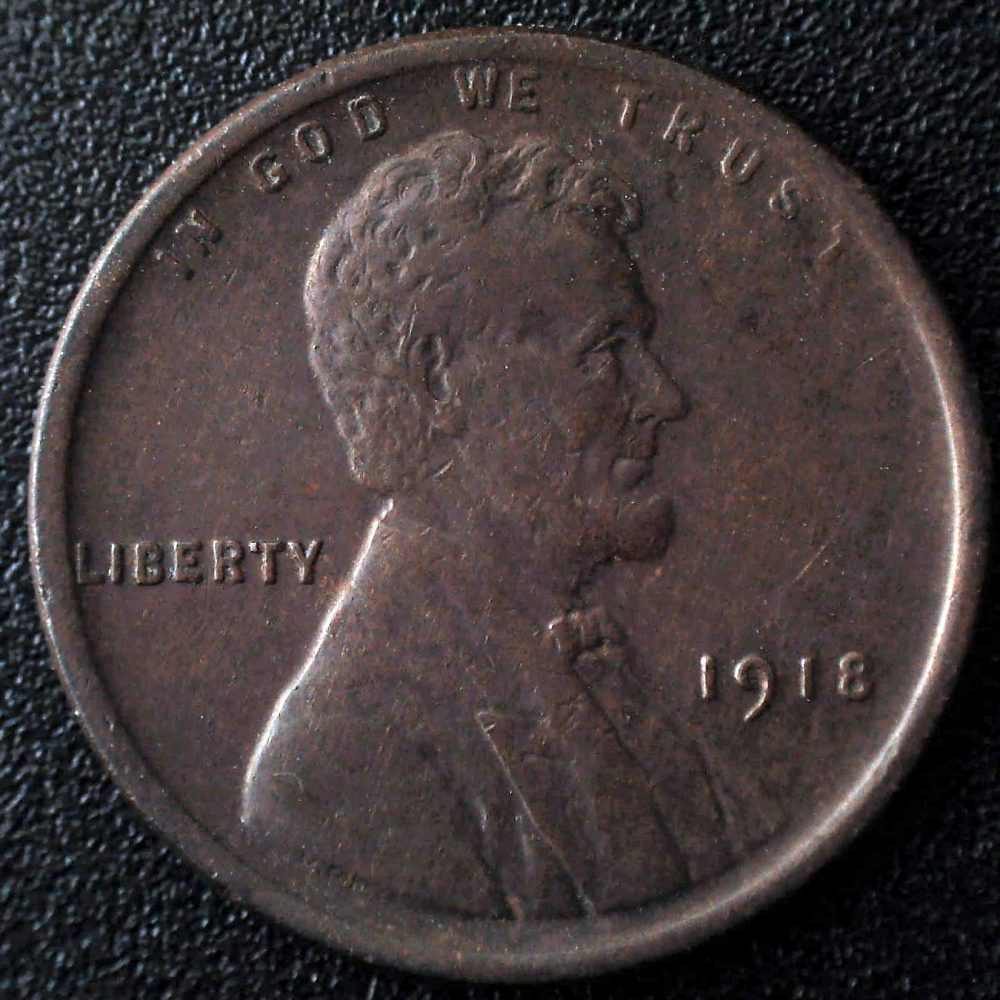 1918-Lincoln-Cent-For-Grading